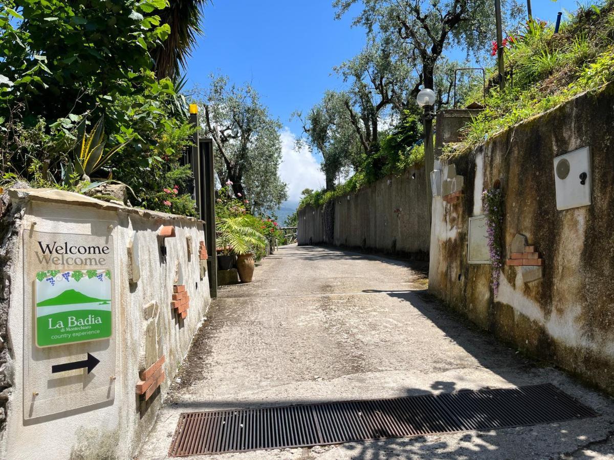 Villa La Badia Montechiaro - Breathtaking View Of Sorrento Coast Vico Equense Exterior foto