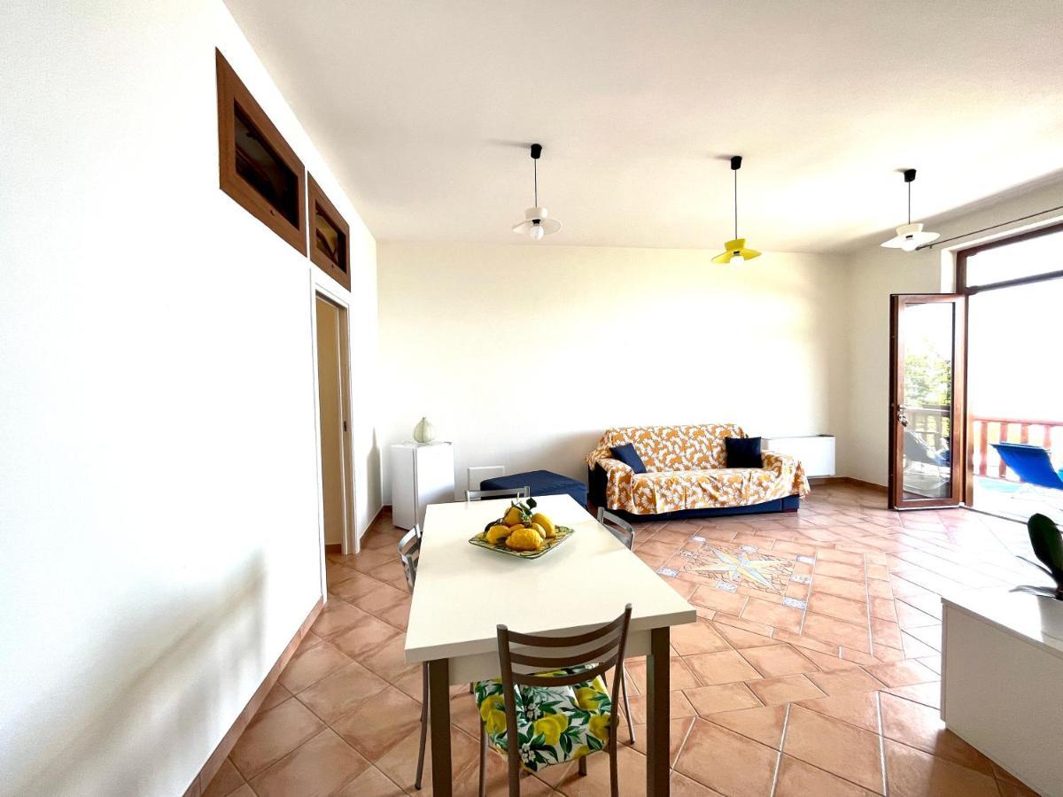 Villa La Badia Montechiaro - Breathtaking View Of Sorrento Coast Vico Equense Exterior foto